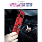 Wholesale Galaxy S10e Tech Armor Ring Grip Case with Metal Plate (Silver)